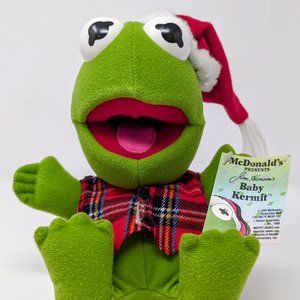 1987 Kermit, Miss Piggy, & Fozzie McDonald's Doll - Set includes all 3 pictured